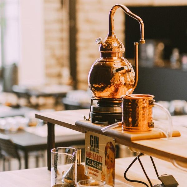Gin school for two - Two persons at same still - The Hope Distillery OÛ